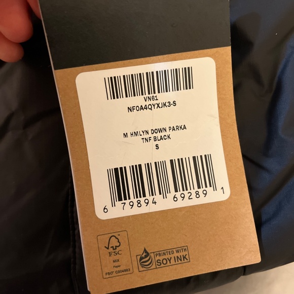 Women’s HMLYN Down Parka - size S NEW - Picture 4 of 4